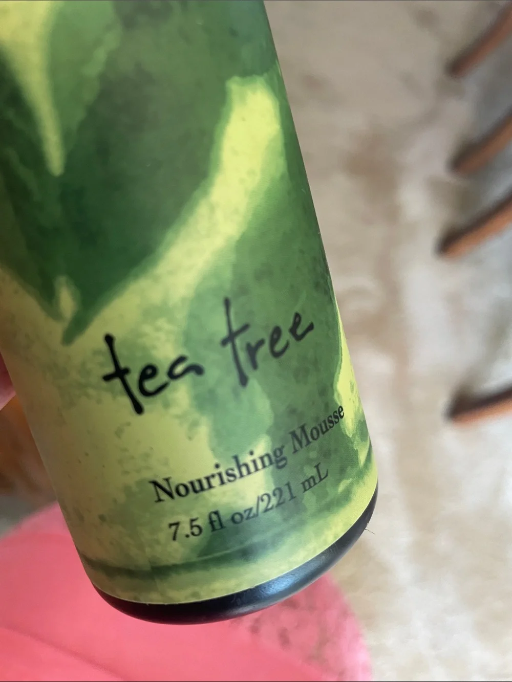 WEN Tea Tree Nourishing Mousse - 7.5 Fl Oz